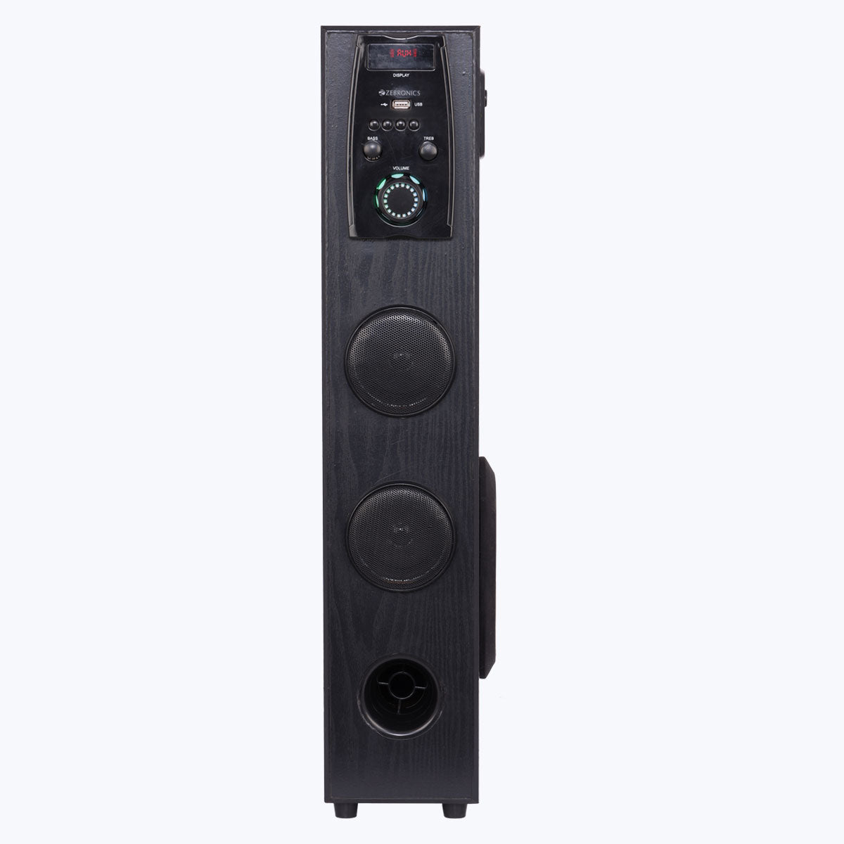 Zebronics ZEB-Impact LED display and control knobs