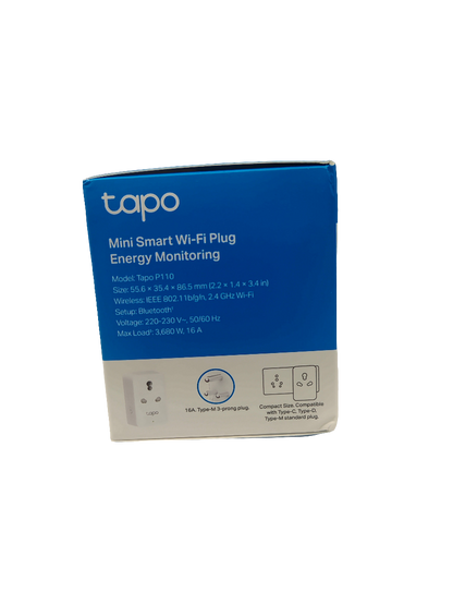 Tapo Mini Wifi Plug Energy Monitoring P110