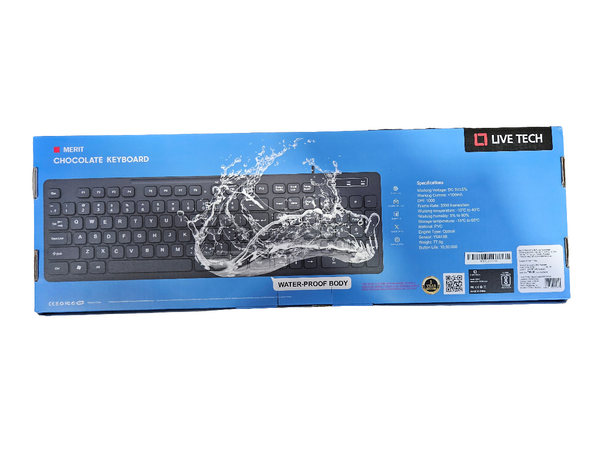 Live Tech waterproof body keybord
