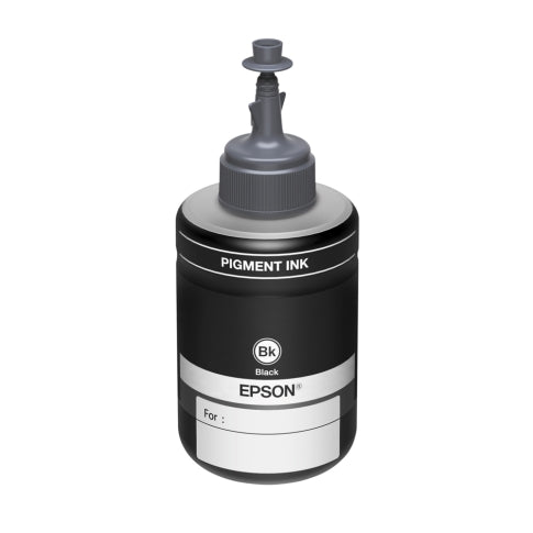 Epson 774 T7741 Black Pigment Ink Bottle (140 ml) for WorkForce M200, M205, M100, M105, L605, L655, L1455