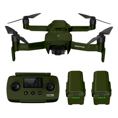 IZI Brephos Micro Drone – 4K60fps Professional Drone with 1” CMOS 48MP Camera, NightSight Ultra, 6X Zoom, Omni Obstacle Avoidance, 24Km Range, HDR 2.0, 3-Axis Gimbal