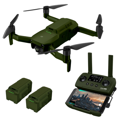 IZI Brephos Micro Drone – 4K60fps Professional Drone with 1” CMOS 48MP Camera, NightSight Ultra, 6X Zoom, Omni Obstacle Avoidance, 24Km Range, HDR 2.0, 3-Axis Gimbal