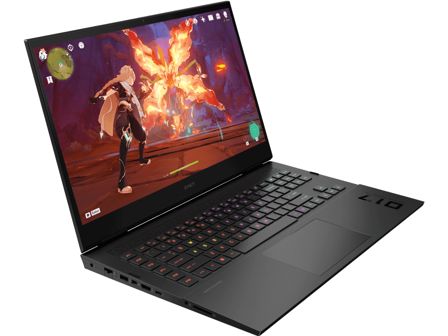 Refurbished HP OMEN BY HP LAPTOP 17-CK2004TX -7K4J9PA#ACJ-CORE I9- 13TH GEN 13900|32GB (2X16GB) DDR5 5600|1TB SSD|RTX 4080 12GB|17.3" QHD|SDB(SHADOW BLACK)