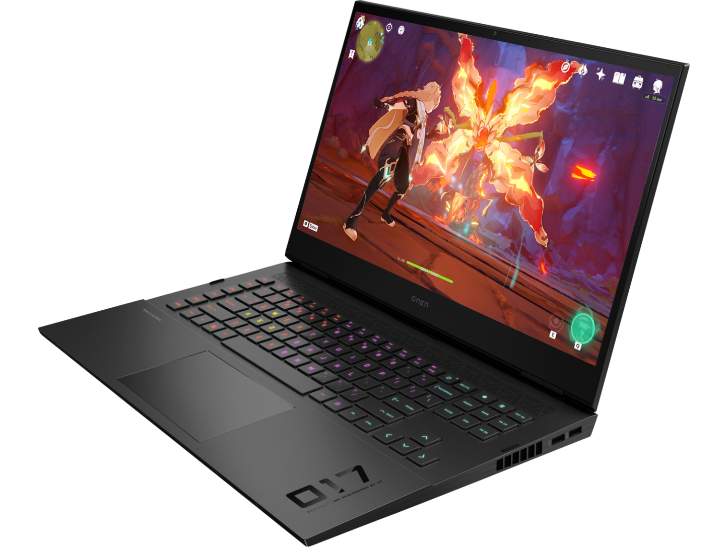 Refurbished HP OMEN BY HP LAPTOP 17-CK2004TX -7K4J9PA#ACJ-CORE I9- 13TH GEN 13900|32GB (2X16GB) DDR5 5600|1TB SSD|RTX 4080 12GB|17.3" QHD|SDB(SHADOW BLACK)