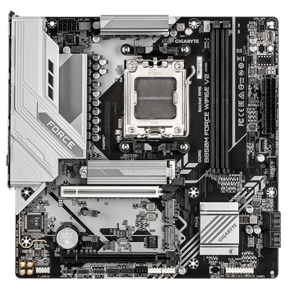 Gigabyte B850M FORCE WiFi 6E V2 AMD AM5 Micro-ATX Motherboard (DDR5, PCIe 5.0)