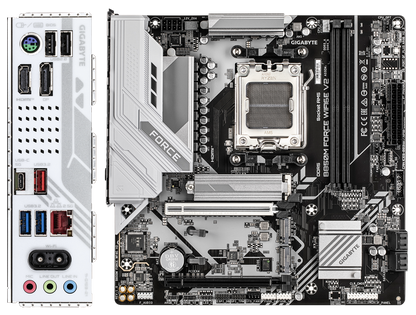 Gigabyte B850M FORCE WiFi 6E V2 AMD AM5 Micro-ATX Motherboard (DDR5, PCIe 5.0)