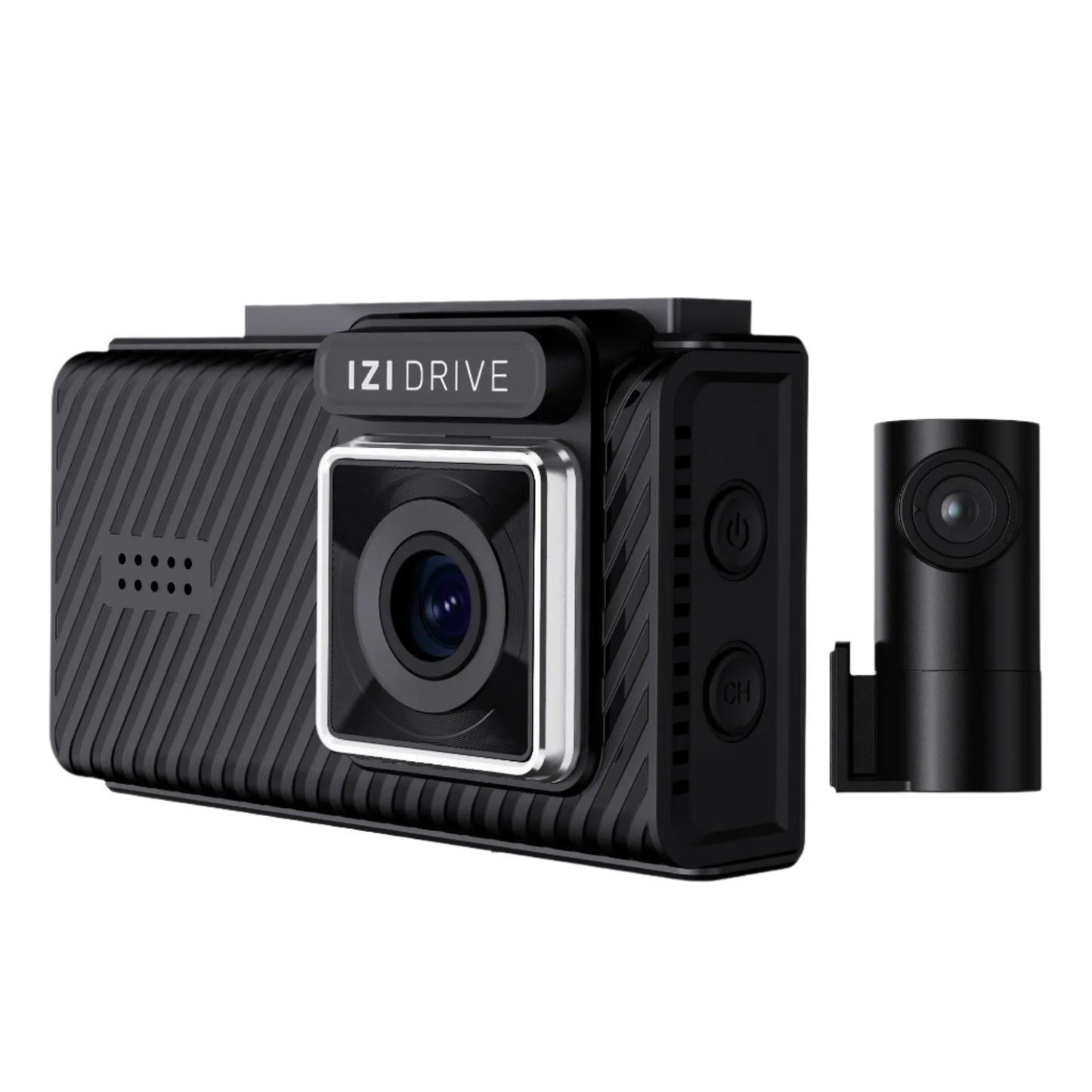 IZI DRIVE Plus 4K Dash Camera - Dual Channel, GPS, Night Vision