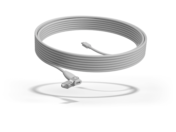 Logitech Rally Mic Pod Extension Cable | 10 meter extension cable