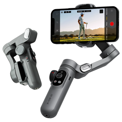 IZI GO-X 3-Axis Gimbal Online: OLED Display, LED Light, AI Tracking