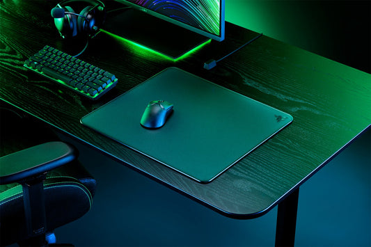 Razer Atlas - Black Tempered Glass Gaming Mouse Mat-Mouse Pads-RAZER-computerspace