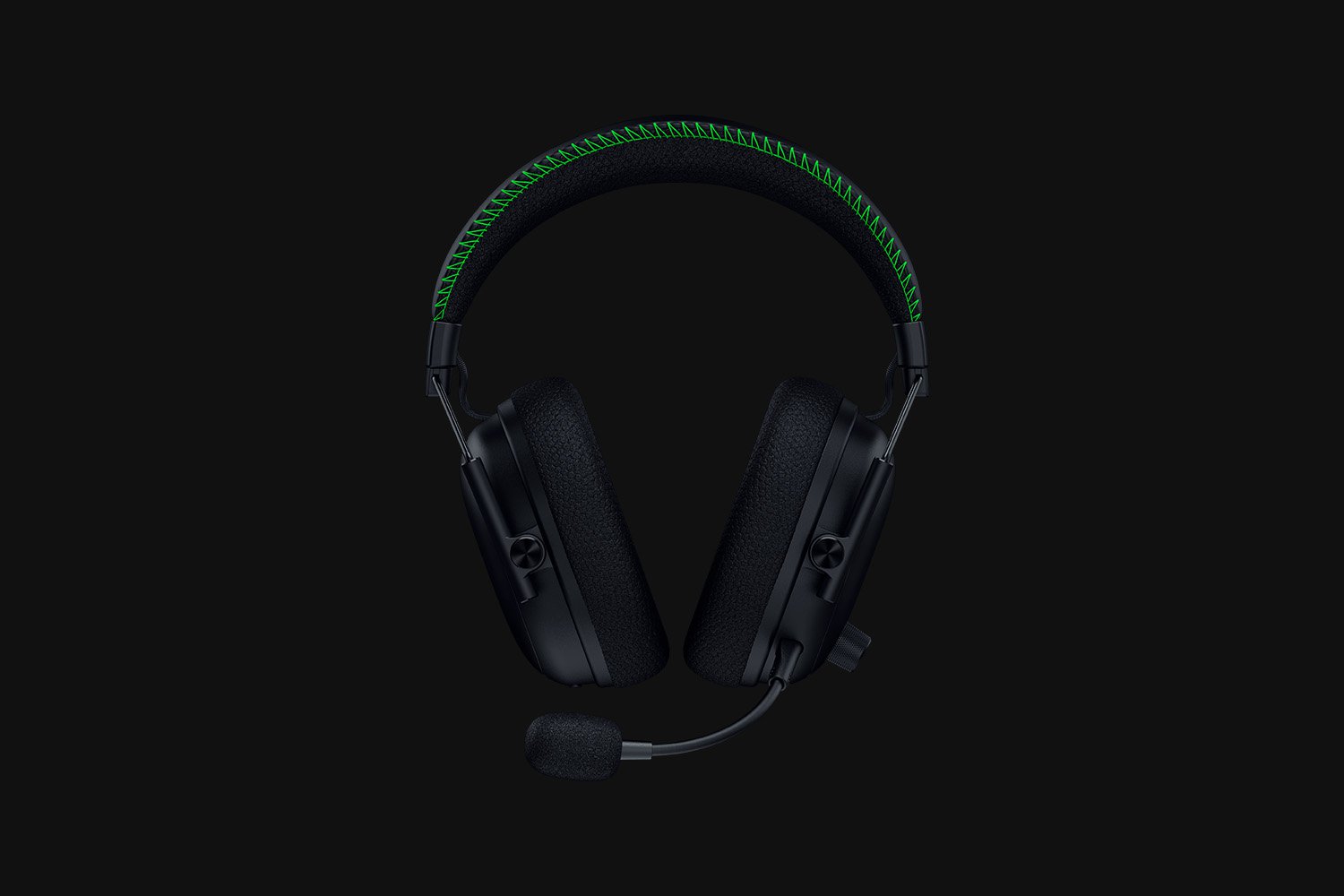 Razer BlackShark V3 Pro Xbox black ANC headset earcup controls detail
