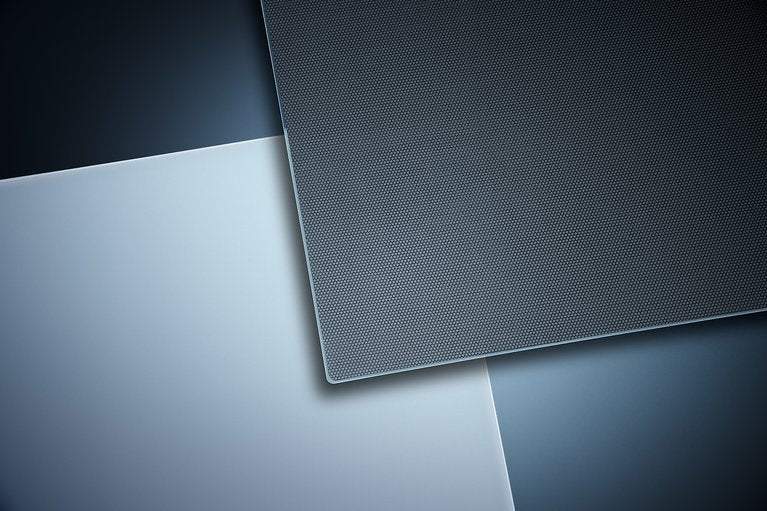 Razer Atlas Pro white glass gaming mouse mat on a desk gaming setup