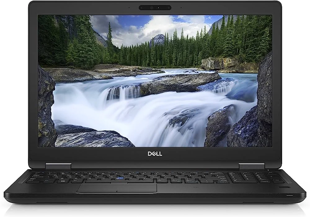 Dell Latitude 5590 laptop front view with 15.6-inch display