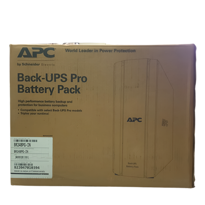 Apc Back-UPS Pro Battery Pack BR24BPG-IN-Battery Accessories-APC-computerspace