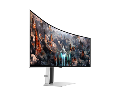 Samsung 49 inch (1.24 m) OLED G9 Gaming Monitor with 0.03ms GTG response time and 240Hz refresh screen - LS49CG930SWXXL