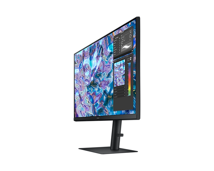 Samsung 68.5cm (27") QHD High Resolution Monitor with IPS Panel - 27B610-Monitor-SAMSUNG-computerspace