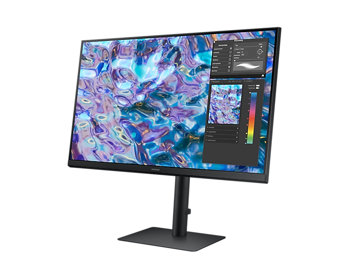 Samsung 68.5cm (27") QHD High Resolution Monitor with IPS Panel - 27B610-Monitor-SAMSUNG-computerspace