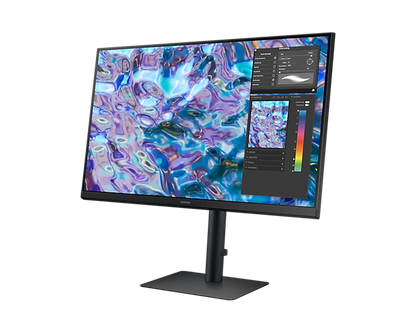 Samsung 68.5cm (27") QHD High Resolution Monitor with IPS Panel - 27B610-Monitor-SAMSUNG-computerspace