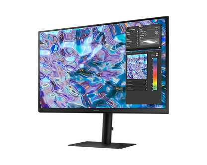 Samsung 68.5cm (27") QHD High Resolution Monitor with IPS Panel - 27B610-Monitor-SAMSUNG-computerspace