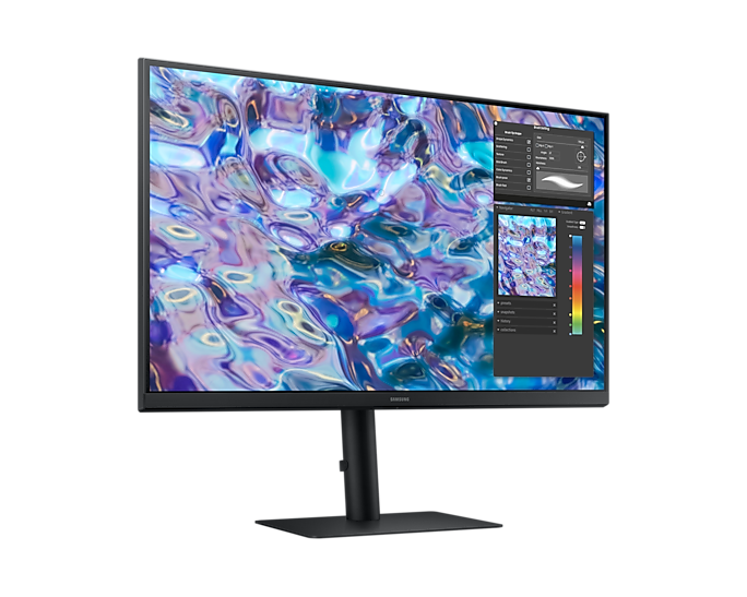 Samsung 68.5cm (27") QHD High Resolution Monitor with IPS Panel - 27B610-Monitor-SAMSUNG-computerspace