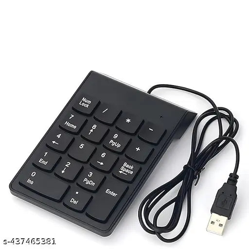 USB 2.0 Wired Numeric Keypad Slim Mini Number Pad Digital Keyboard 18 Keys Numpad for iMac/Mac Pro/MacBook/MacBook Air/Pro Laptop PC Notebook Desktop.