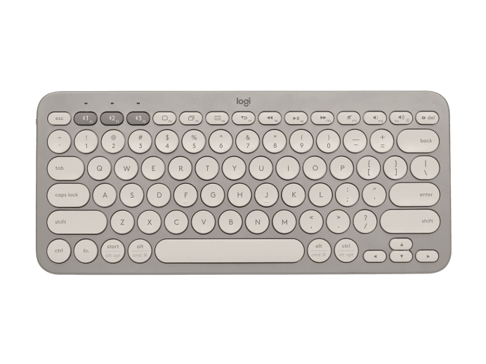 Logitech K380 Multi-Device Bluetooth Keyboard-KEYBOARD-Logitech-Sand-computerspace