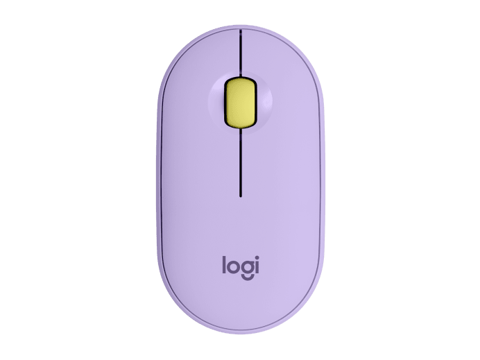 LOGITECH PEBBLE M350 Wireless Mouse-MOUSE-Logitech-Lavender Lemonade-computerspace