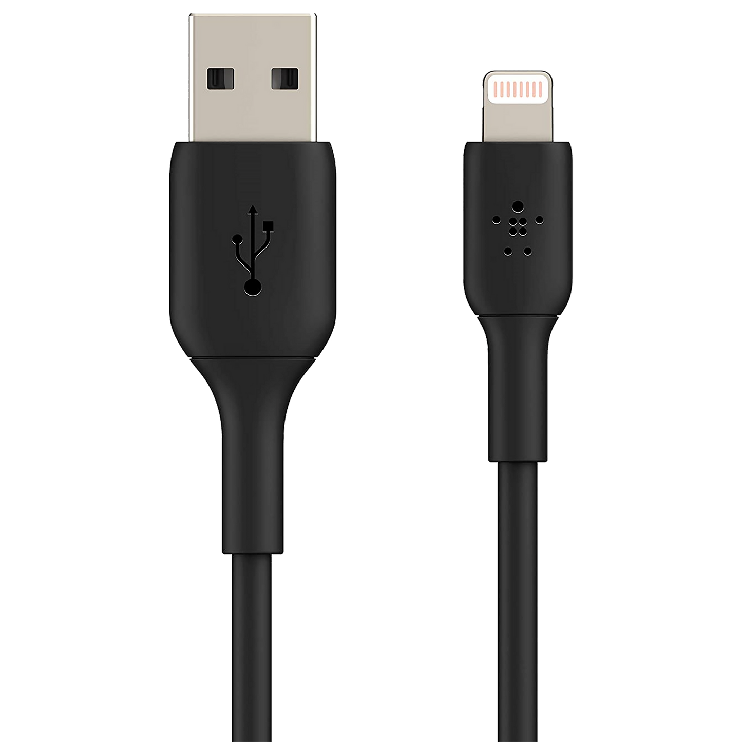 Belkin BOOST CHARGE USB-A to Lightning Cable (1m / 3.3ft, Black)-ACCESSORIES-computerspace