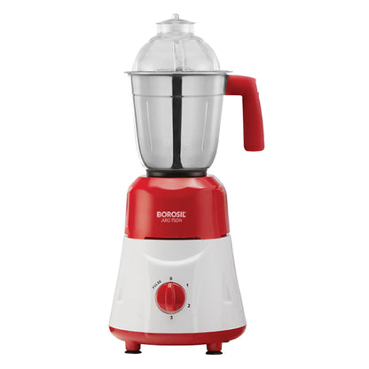 Borosil Aro 4 Jar Mixer Grinder - Red