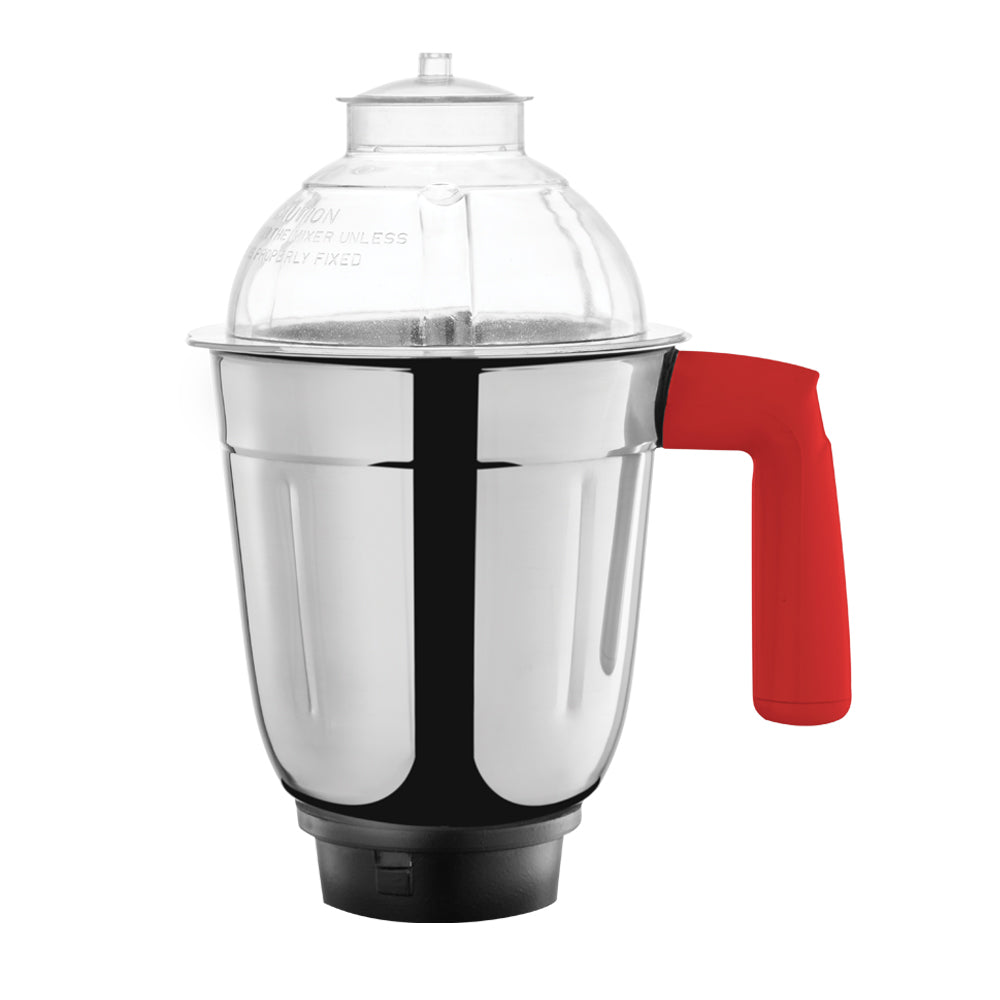 Borosil Aro 4 Jar Mixer Grinder - Red