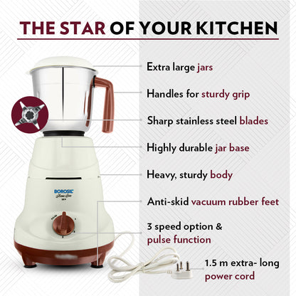 Borosil HomeStar Mixer Grinder