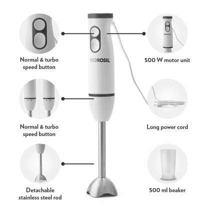 Borosil Masterblend Hand Blender SW21