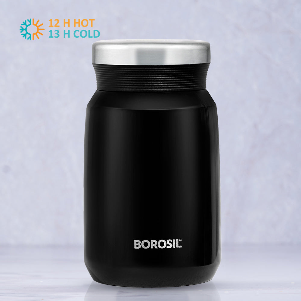 Carry Mate Food Jar, Black, 500ml