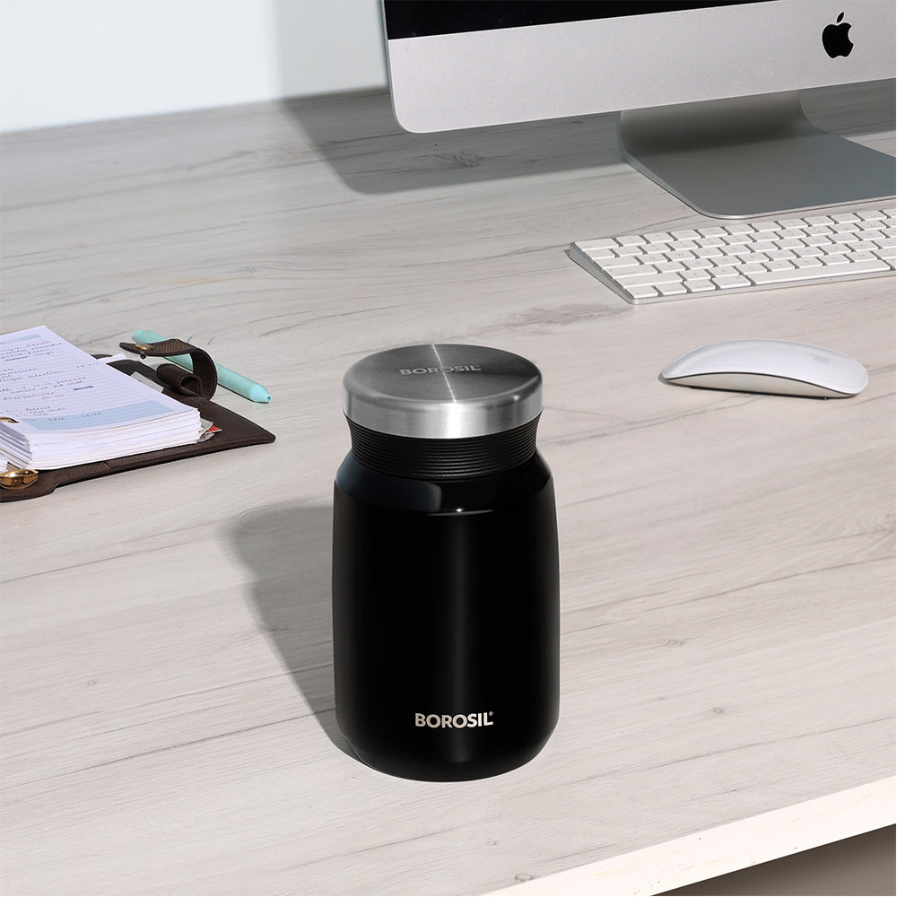Carry Mate Food Jar, Black, 500ml