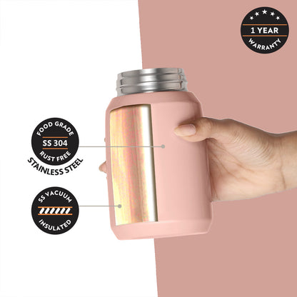 Carry Mate Food Jar, Pink, 500ml