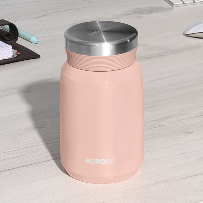 Carry Mate Food Jar, Pink, 500ml