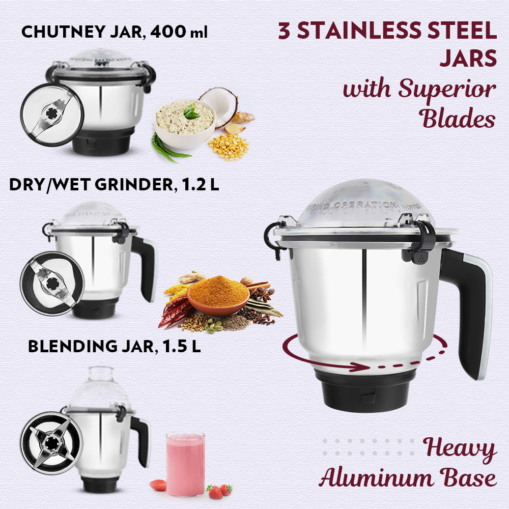 Borosil Grande Mixer Grinder