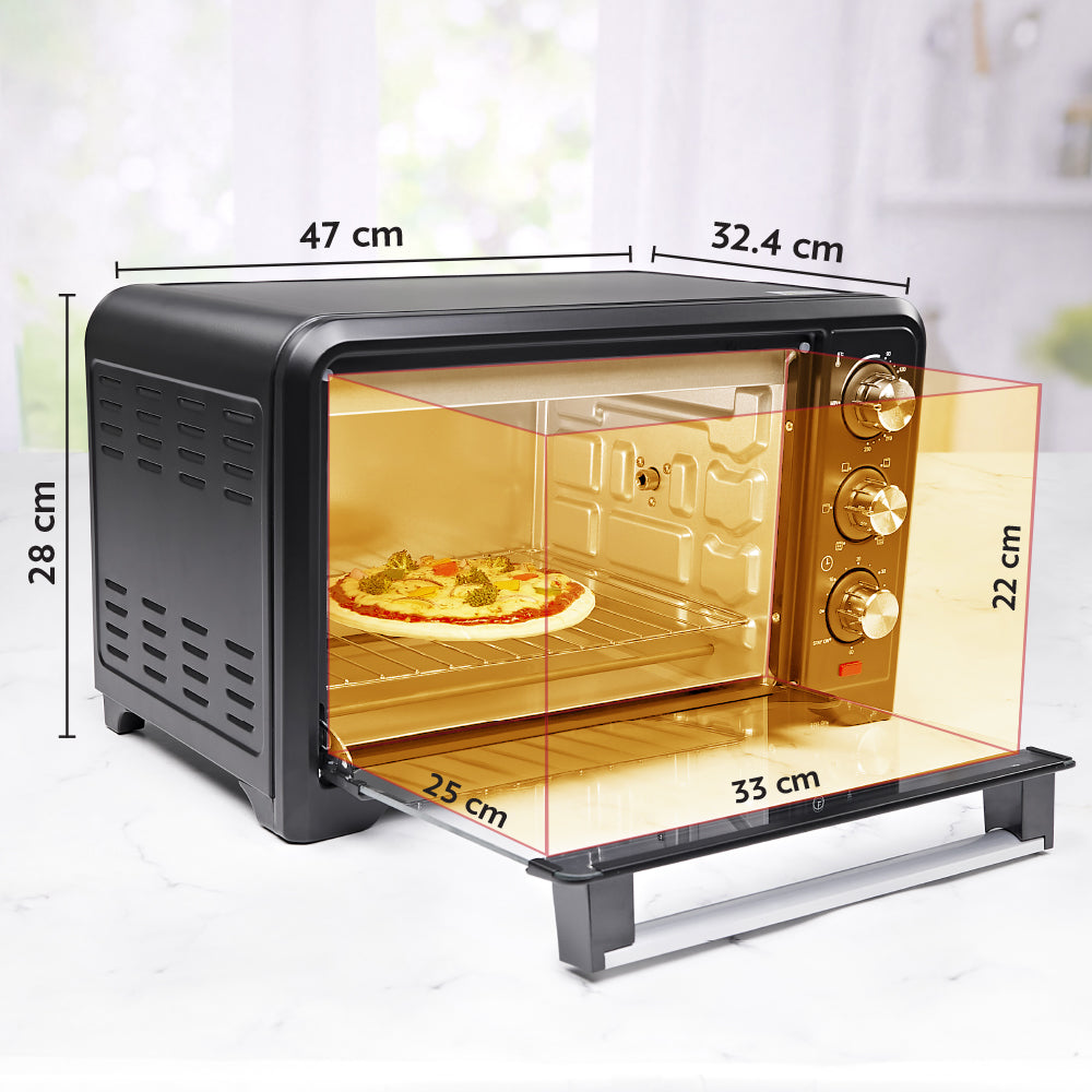 Borosil Prima Plus 19L Oven Toaster Griller (OTG)