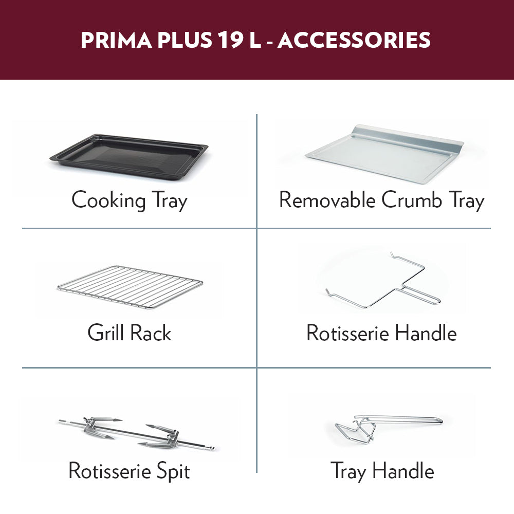 Borosil Prima Plus 19L Oven Toaster Griller (OTG)