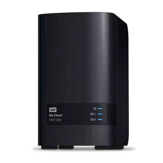 WD Digital Diskless My Cloud EX2 Ultra Network Attached Storage 8 TB - NAS-NAS Drive-WESTERN DIGITAL-computerspace