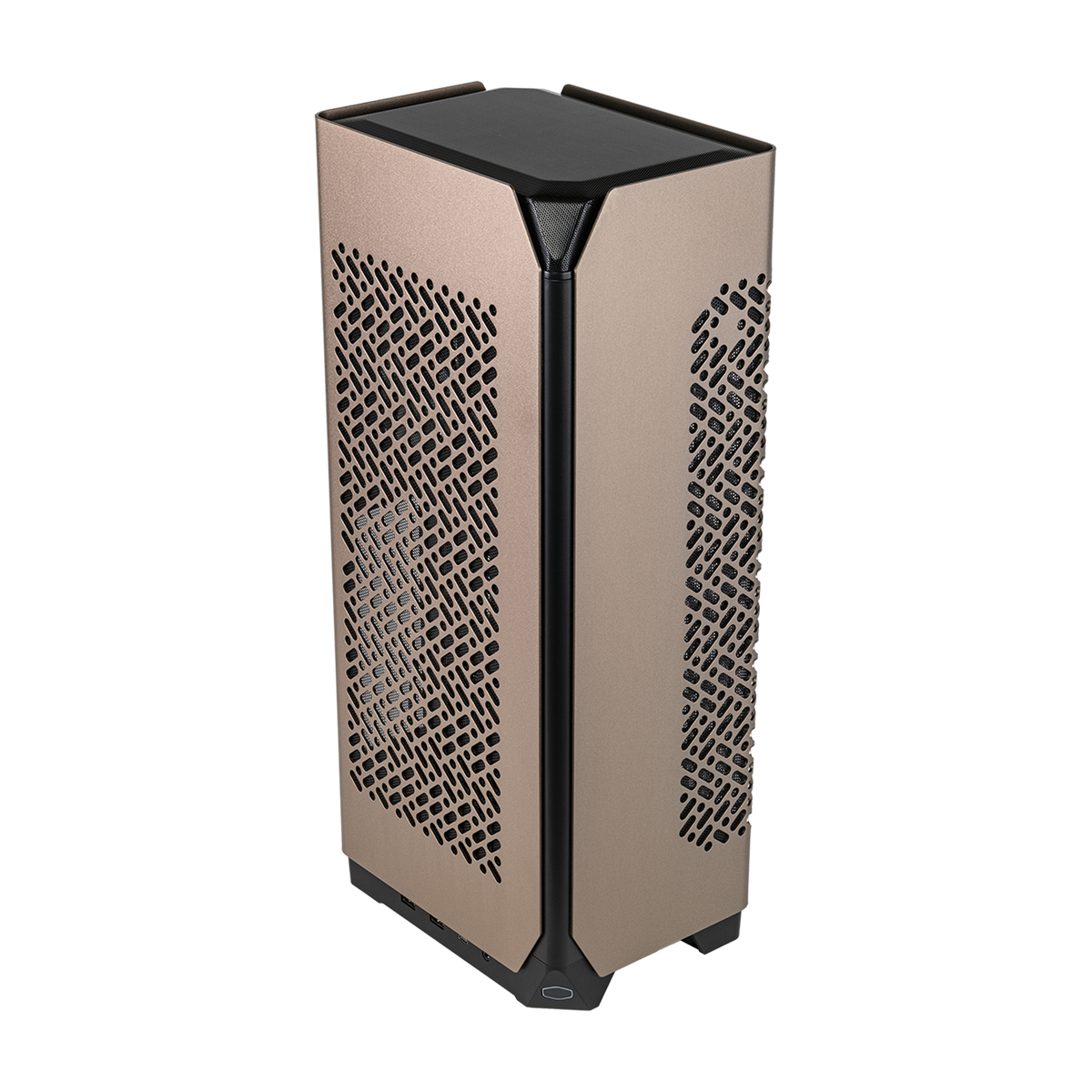 Ncore Pc Case Cooler Master NCORE 100 MAX Bronze ITX SFF Tower Case, Custom 120mm AI ...