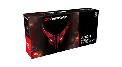 PowerColor Red Devil AMD Radeon RX 9070 XT 16GB GDDR6 OC Graphics Card (RX9070XT 16G-E/OC)