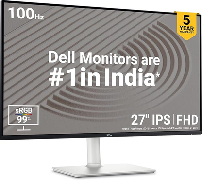 Dell S2725HS 27" Full HD Monitor with Speakers & Height Adjust