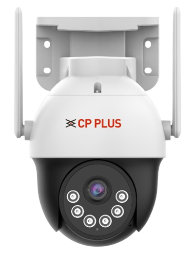 CP Plus security camera on a white background