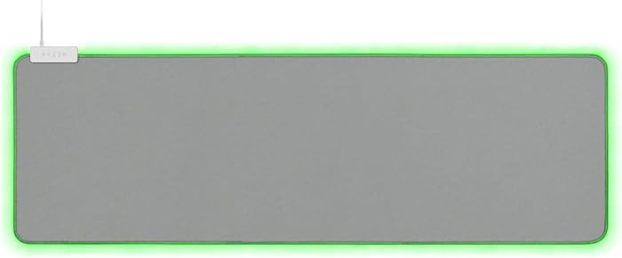Razer Goliathus Extended Chroma Soft Gaming Mouse Mat – Mercury White