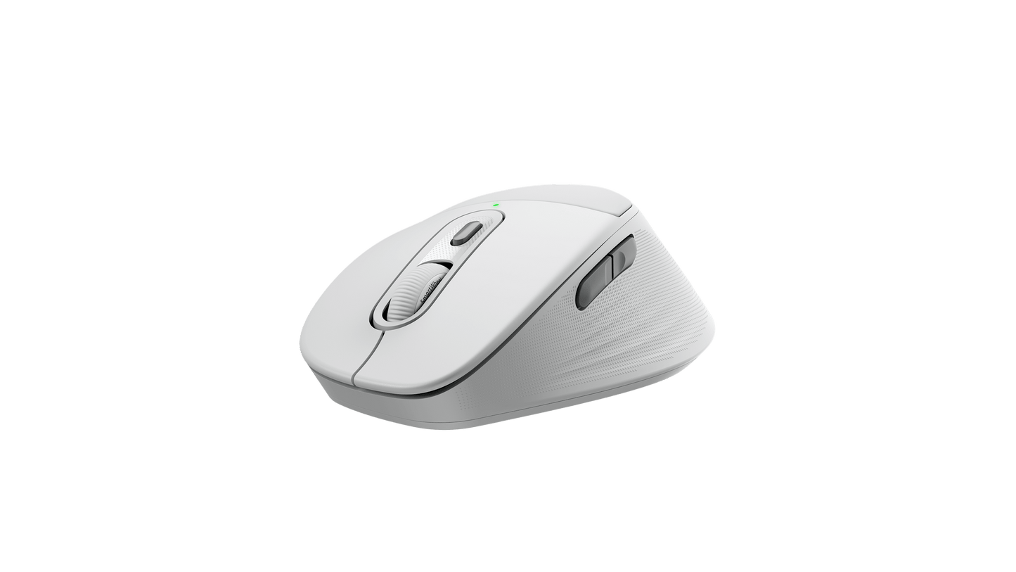 Logitech Signature Comfort Plus M850 L Wireless Bluetooth Mouse – Off-White
