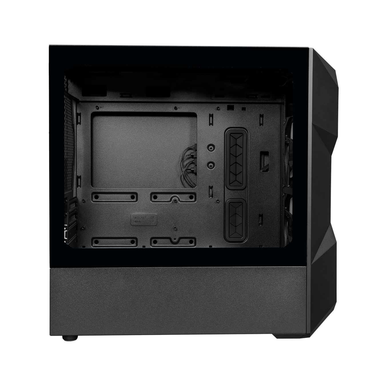 Cooler Master TD300 Mesh Computer Case Black 280mm Radiator Support ARGB & PWM Hub Included High Airflow Case 2 x 120mm ARGB Fans Pre-Installed Gaming Case-Cabinet-Cooler Master-computerspace