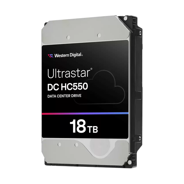 WD Ultrastar DC HC550 18TB Disk Speed (RPM)  7200 RPM Cache Size 512MB