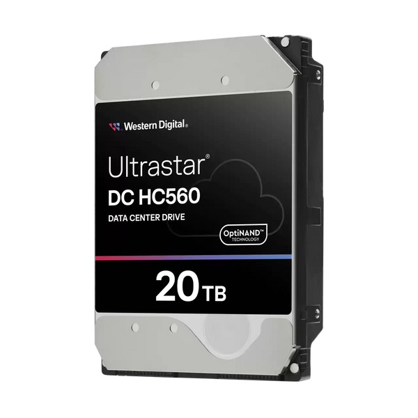 WD Ultrastar DC HC560 20TB SATA 3.5 Inch Hard Drive (HDD)