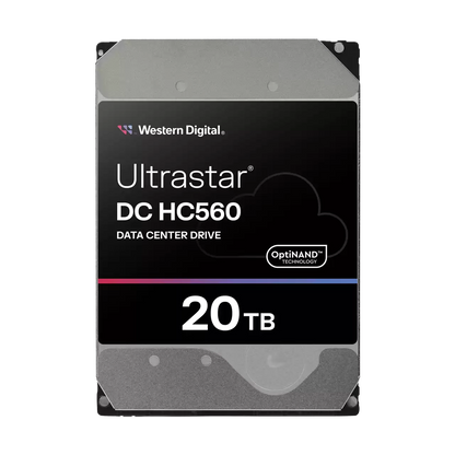 WD Ultrastar DC HC560 20TB SATA 3.5 Inch Hard Drive (HDD)-Hard Drives-WESTERN DIGITAL-computerspace